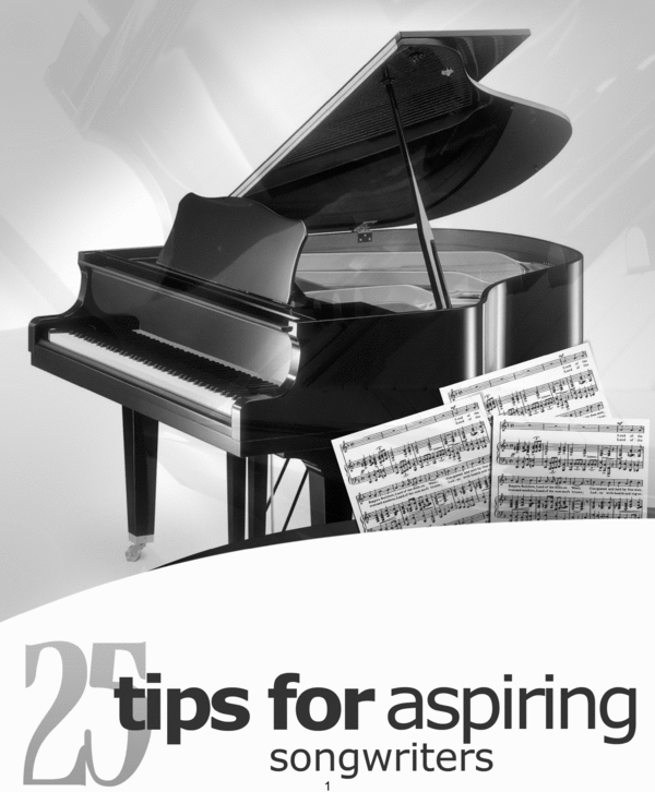 Product picture 25 tips for aspiring songwriter