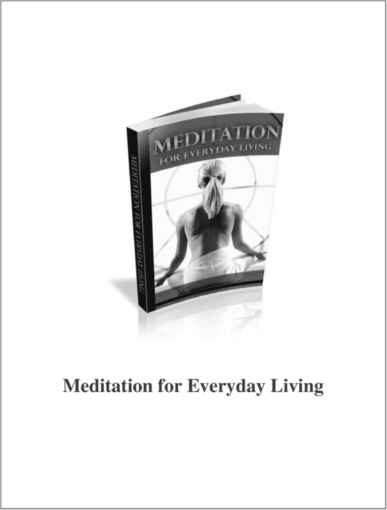 Product picture Meditation for Everyday Living