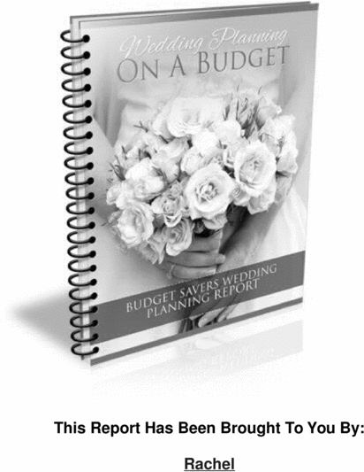 Product picture Wedding  Panning on a Budget