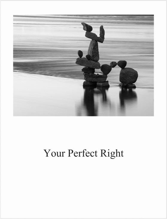 Product picture You are Perfectly Right